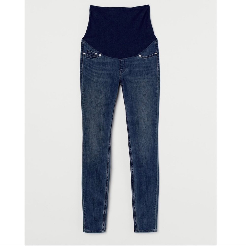H&M Mama full panel skinny maternity jeans